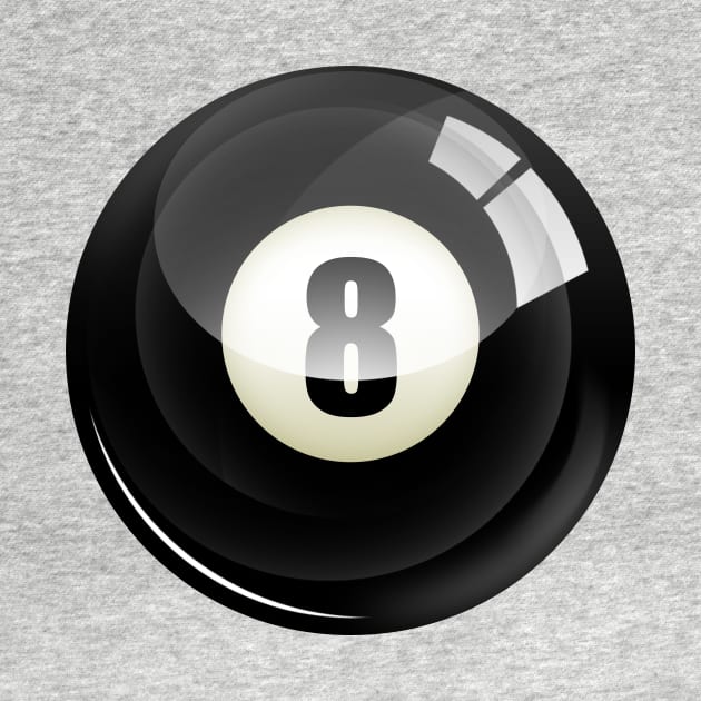 Eight Ball Graphic by NeilGlover